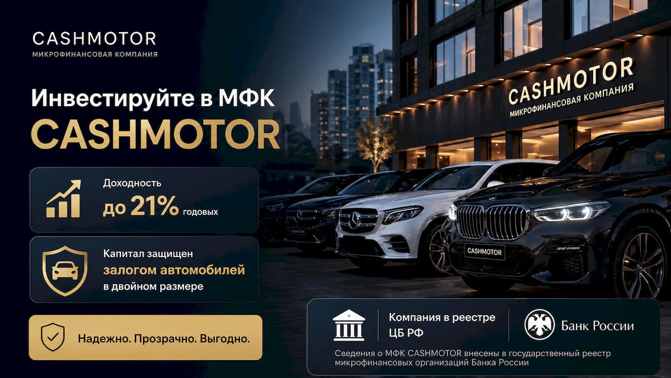 Инвестиции в МФК CASHMOTOR