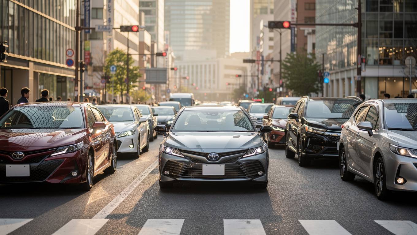 Езда на машине в городе